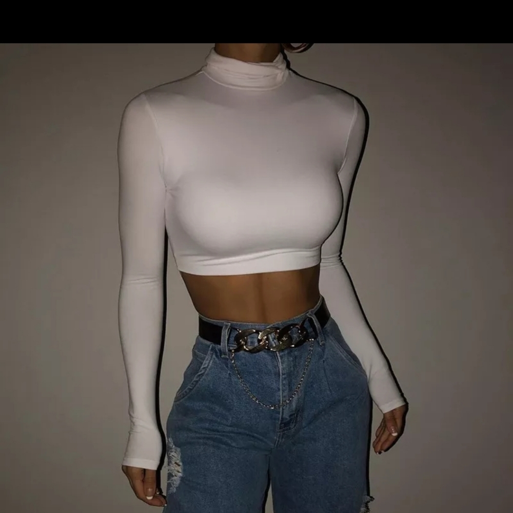 Sexy White Crop Top NWT